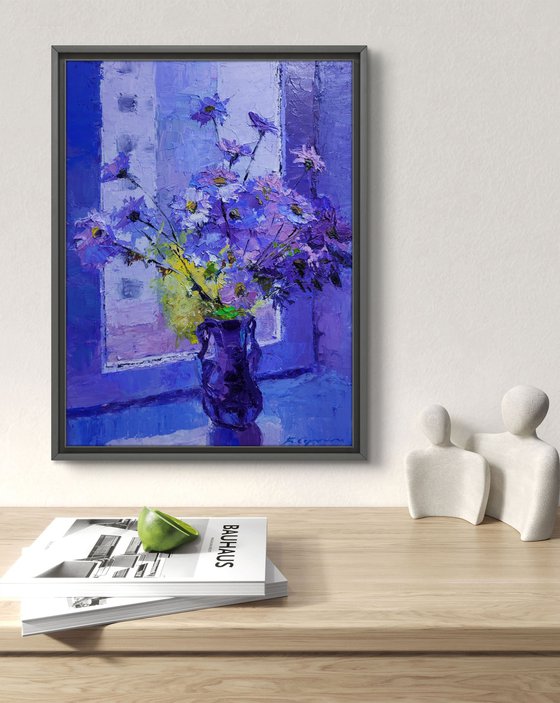 Daisies On The Windowsill