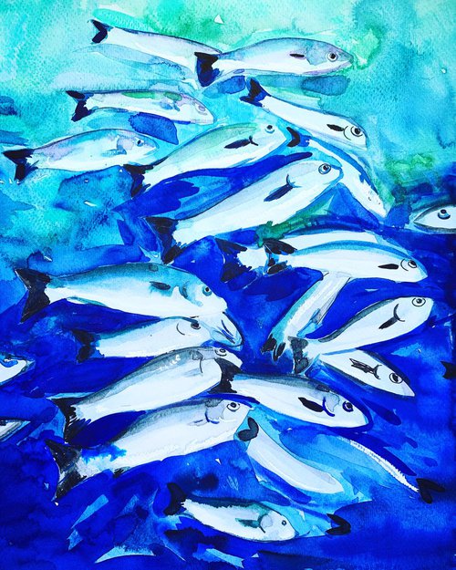 Fishes by Olga Pascari