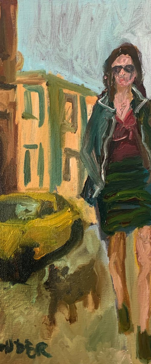 Dog Walking Before Work by Ryan  Louder