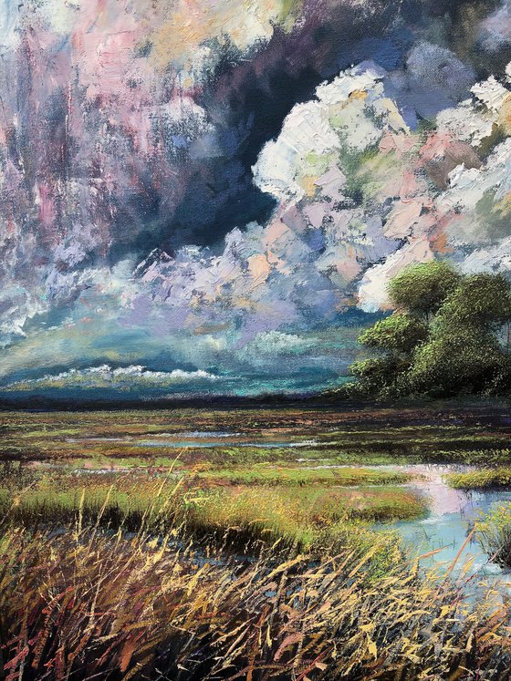 'Storm over the East Marshland II'