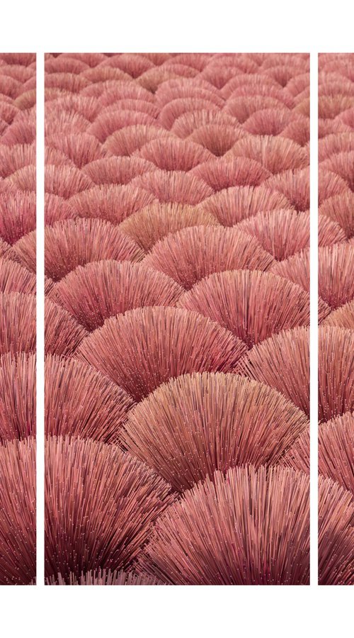 Incense Sticks No.1 Triptych by Serge Horta