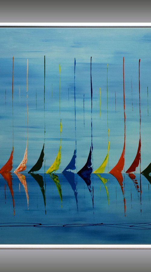 Colourful Sails by Edelgard Schroer