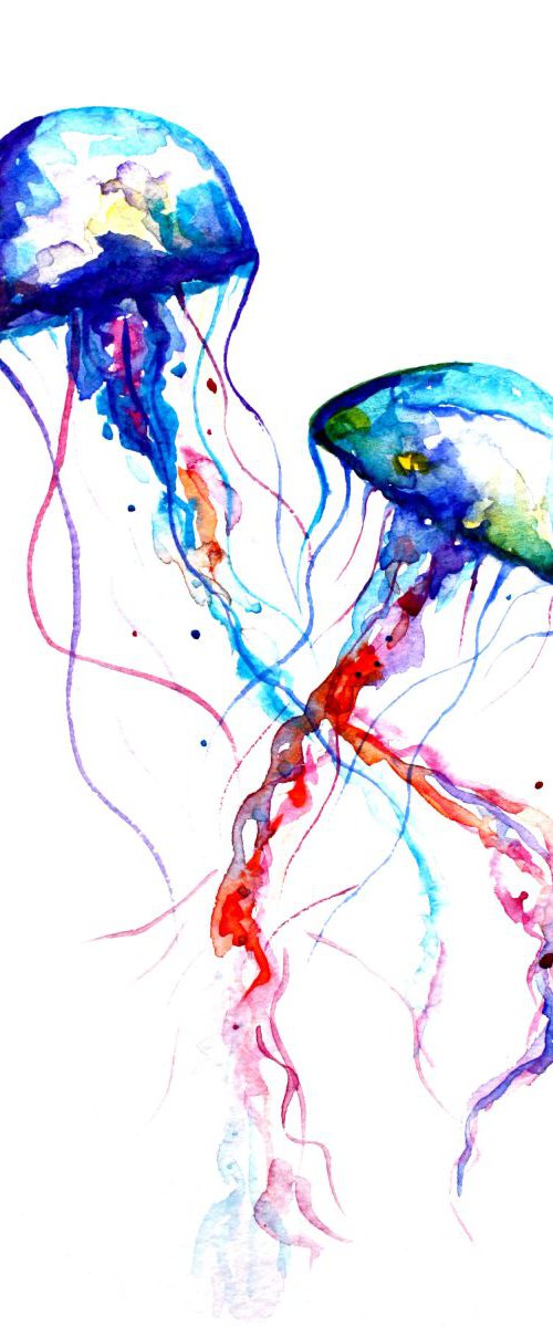 Jellyfish by Luba Ostroushko