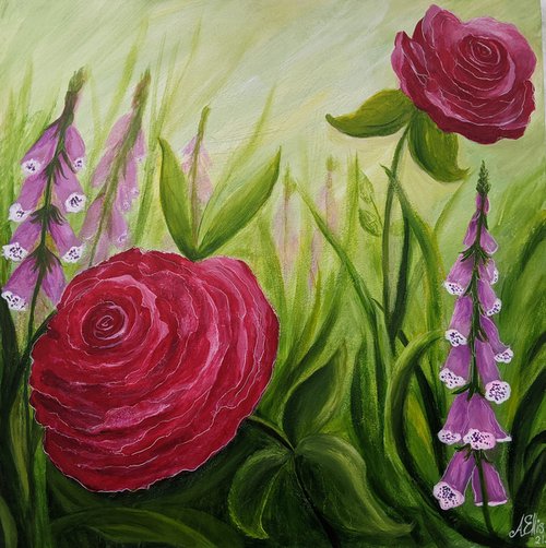 Summer Blooms by Anne-Marie Ellis