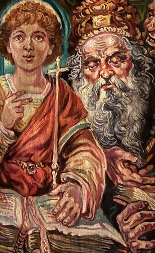 Christ among teachers by Oleg and Alexander Litvinov