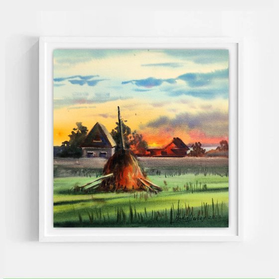 Rural landscape- original