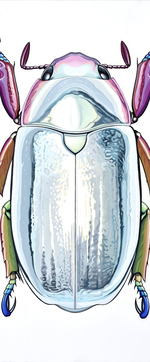 Platinum Beetle #1 by Alex Nizovsky