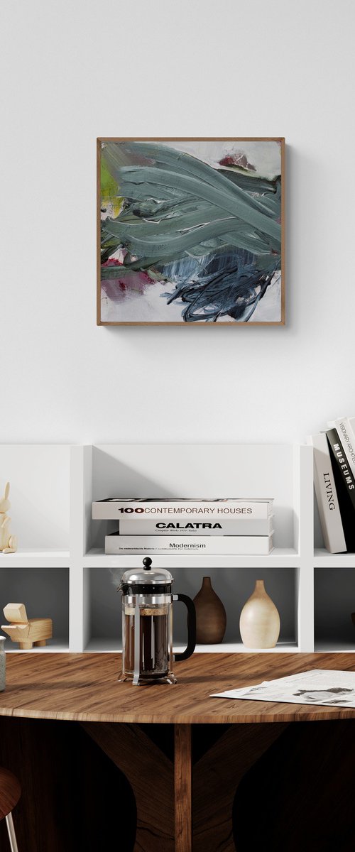 HERBSTGRÜN II by Daniela Schweinsberg