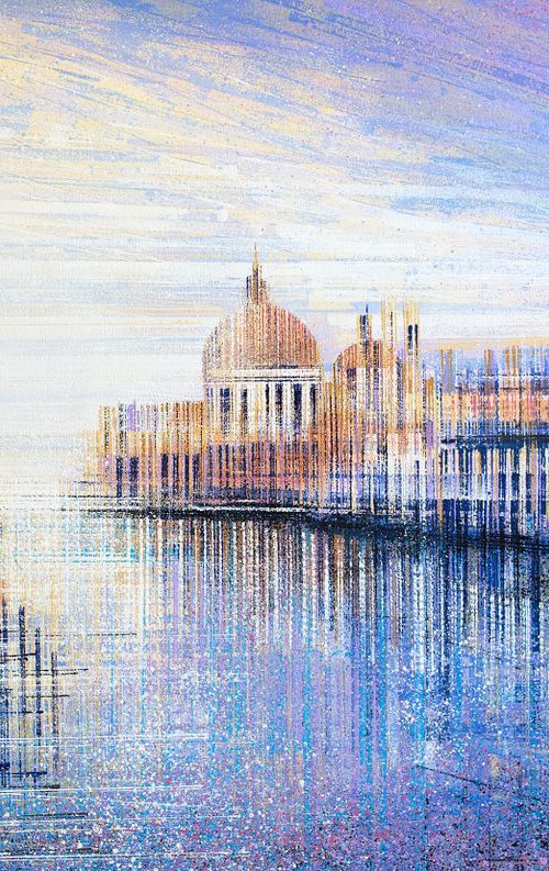 Venice. The Grand Canal In Bright Light by Marc Todd
