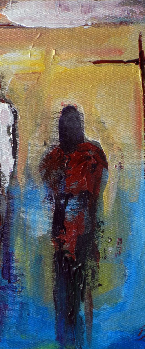 Original Painting Modern Abstract Fine Art by BenWill by BenWill