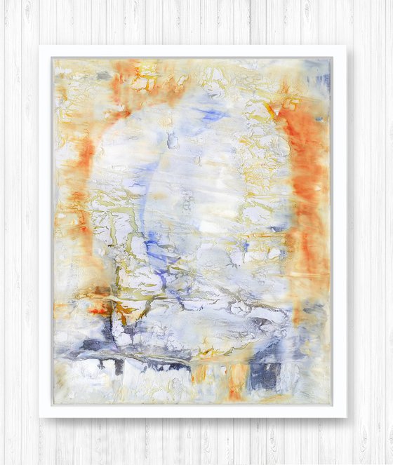 Mystical Moments 8 - Textural Abstract Painting  by Kathy Morton Stanion