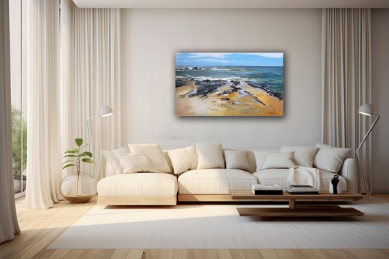 Breath of the Ocean. Quiet Shore