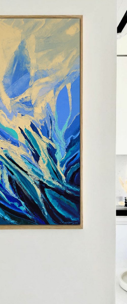 Winter Sunrise 70x100cm by Tigran Mamikonyan