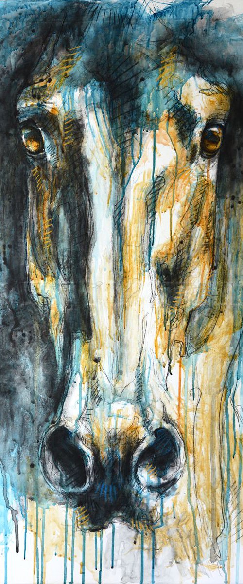 Face to Face 17t by Benedicte Gele