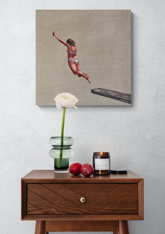 Jumping Girl