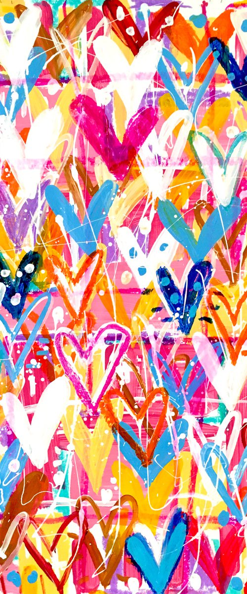 Candy Hearts by Mercedes Lagunas