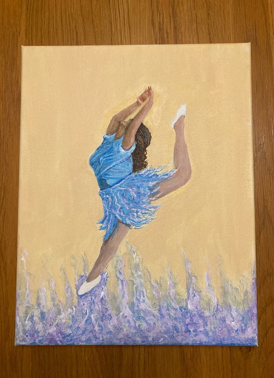 Dancer of the Lavender Flames!