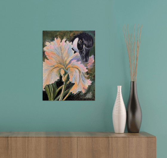 Between Feather and Bloom