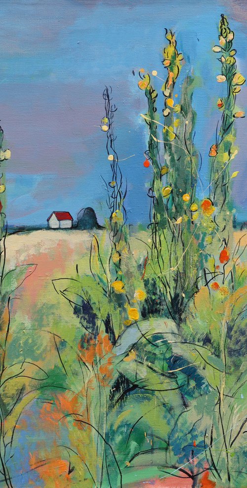 Verbascum by Artem Andreichuk