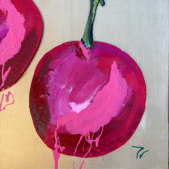 CHERRIES AND GOLD