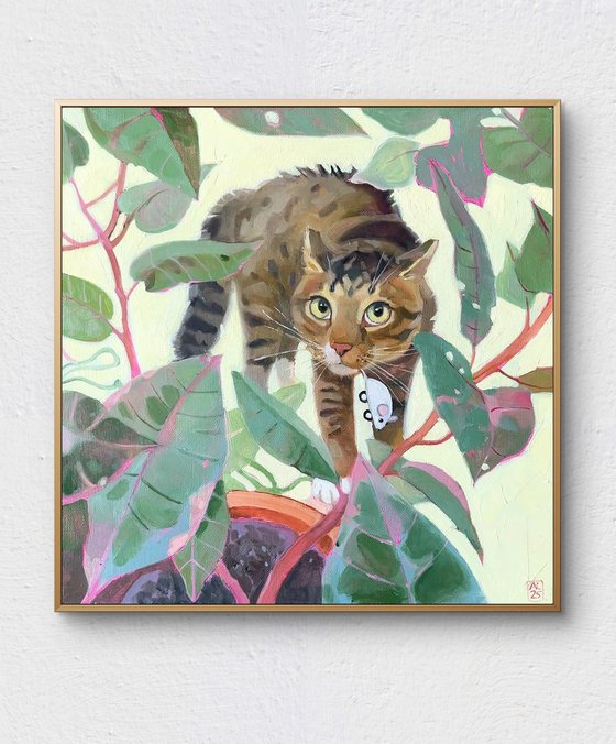 The cat in the jungle II