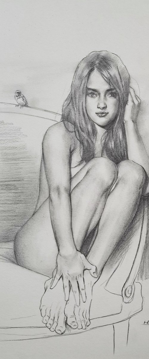 A Sparrow by Hongtao Huang