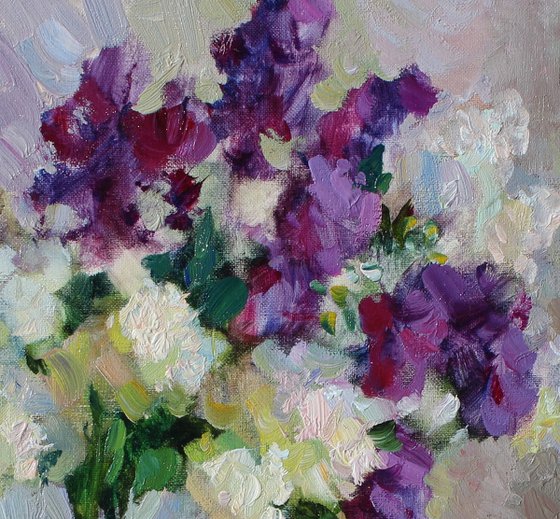 Still life with lilacs
