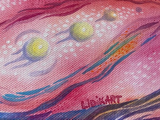 Unknown worlds. Feminine energy