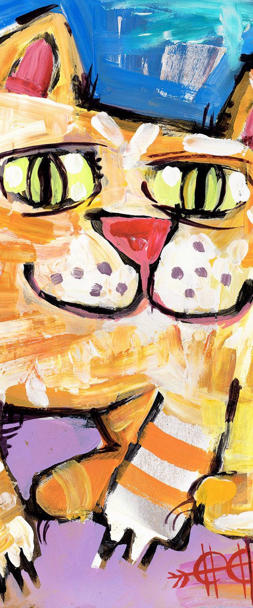 Cat stories #87 by Nikita Ostapenco