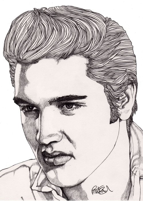 Elvis Presley by Paul Nelson-Esch