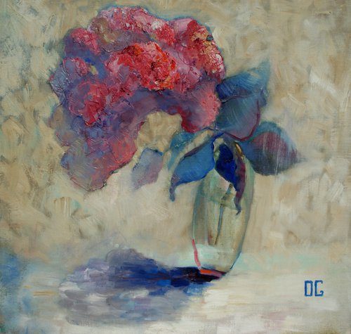 Lilac branch by Olga Salkovskaya
