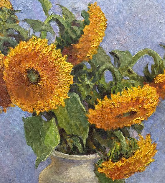 Sunflowers Still life