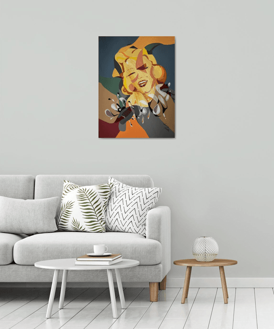 Radiant Marilyn Monroe