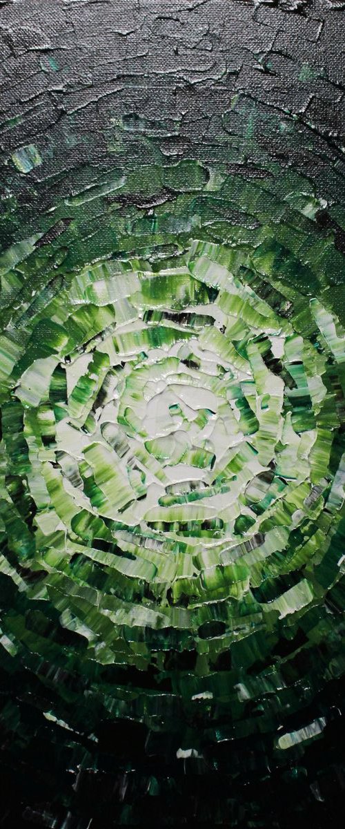 Shine of greenish glow by Jonathan Pradillon