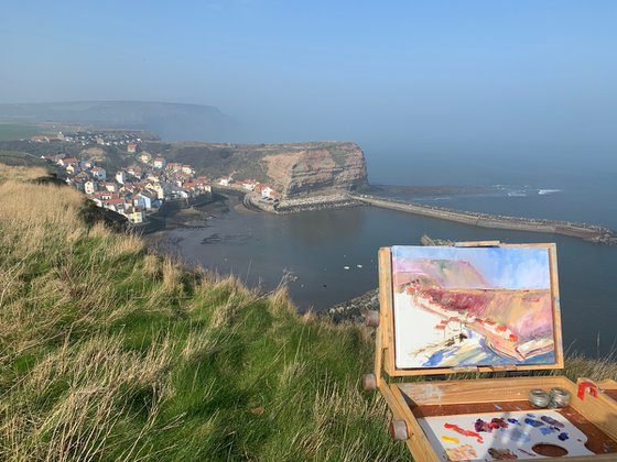 Summer Mist Staithes