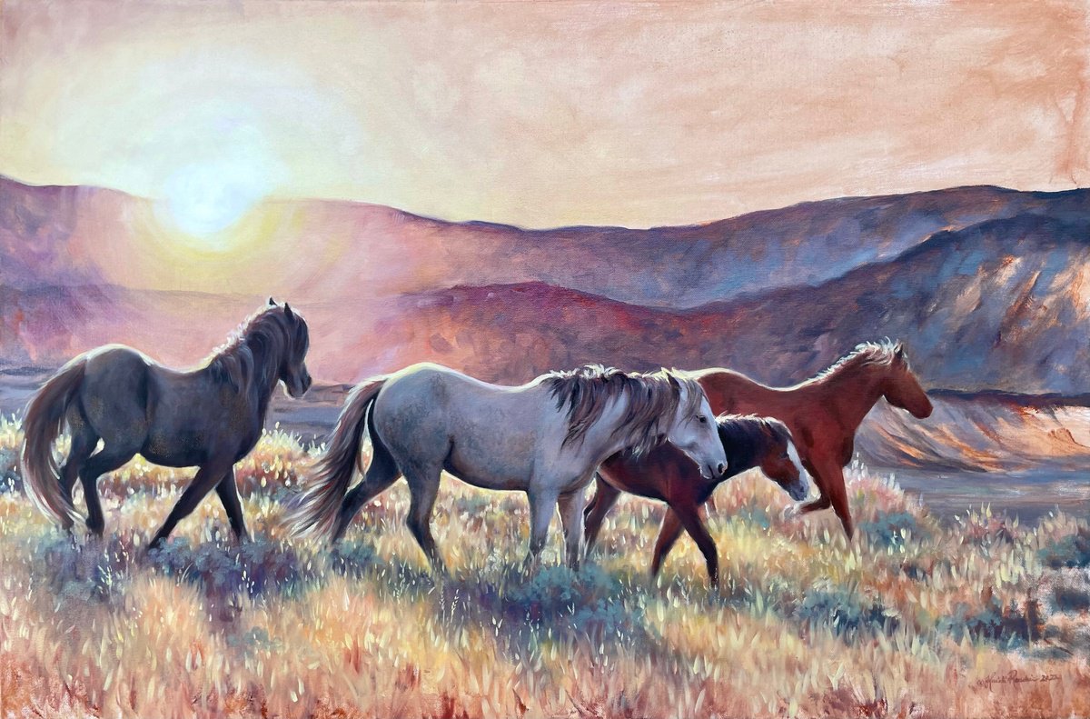 Together By Kristi Rauckis, 28 X 40, Artwork For Sale On Artfinder