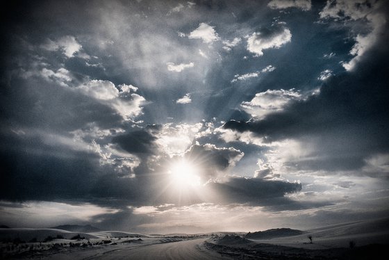 Monsoon Clouds, White Sands