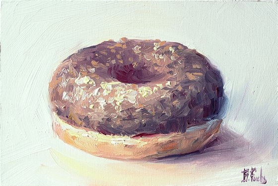 Choco donut art miniature