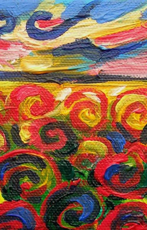 Turbulent field by Maja Grecic