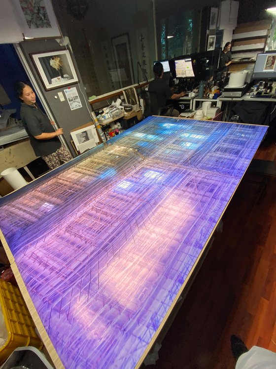 Transparencies No.3 Neon Lights