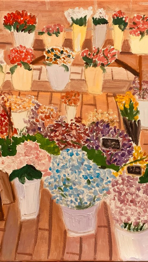 Flower Market by Kat X