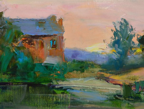 Sunrise by the Old Mill