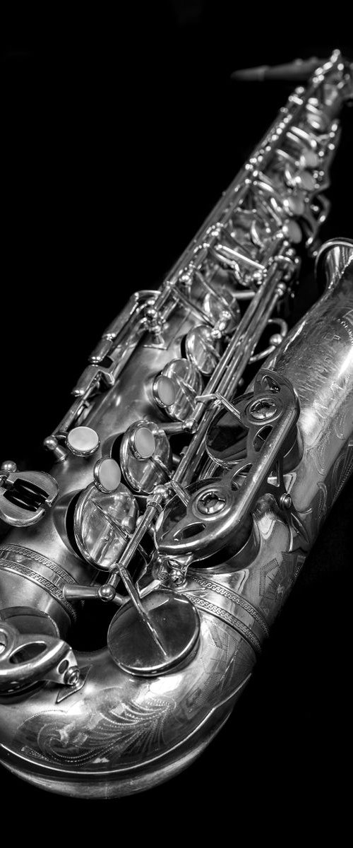 Selmer Silver Plated Balanced Action Alto Saxophone Circa 1937 by Stephen Hodgetts Photography