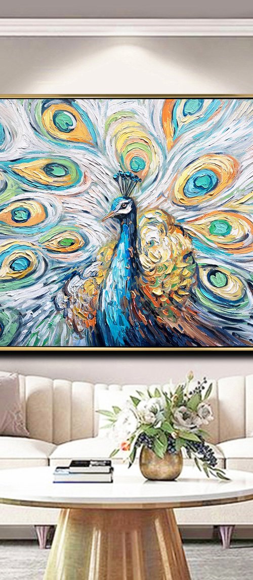 Majestic Peacock by Lana Guise