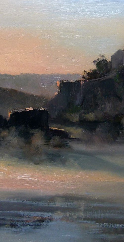 Fogs on the Durance by Pascal Giroud