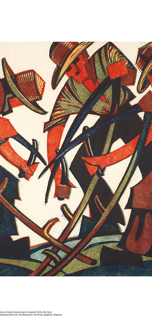 The Mowers by Sybil Andrews