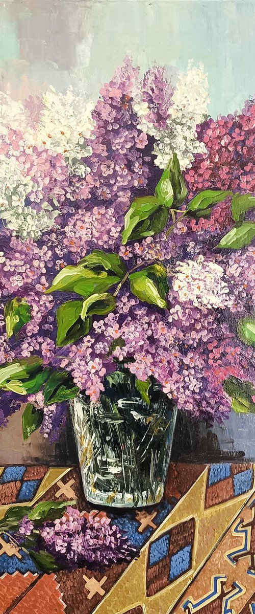 Fragrant Lilacs by Karine Harutyunyan