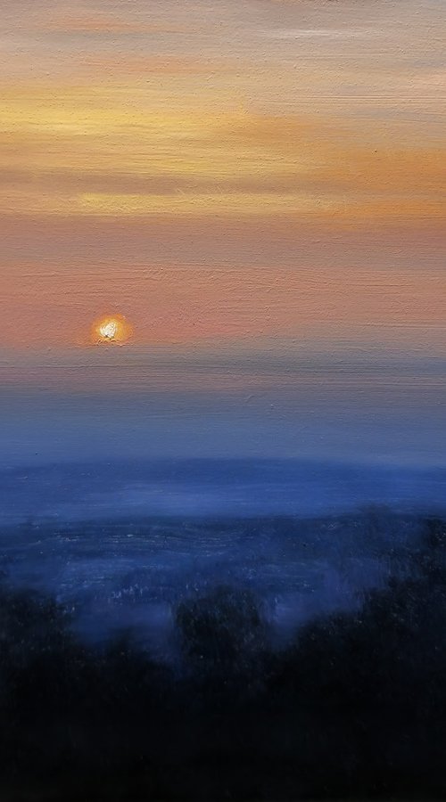 Sunset in Provence by Pascal Giroud