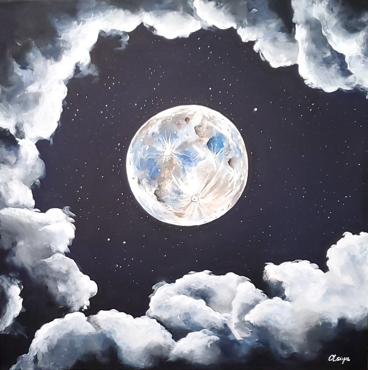 Full Moon by Asiya Nouretdinova
