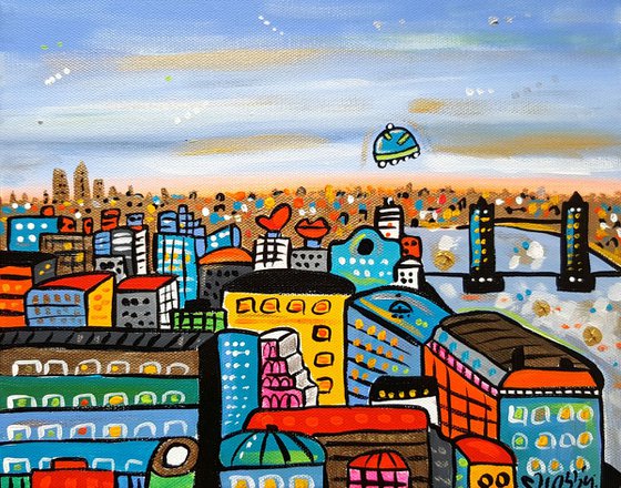 Futuristic Rooftops of London